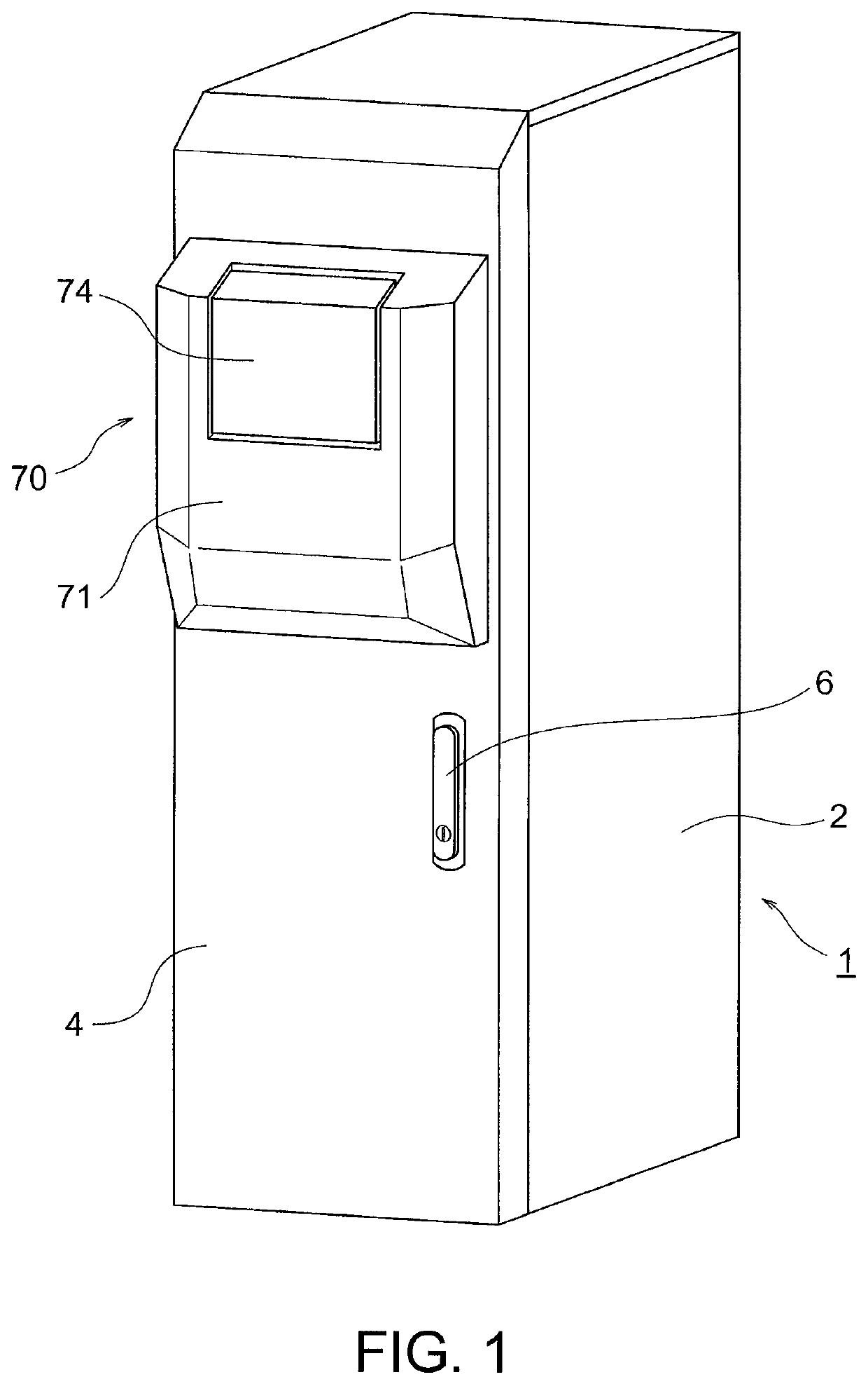 Coin-roll handling device and coin-roll handling method