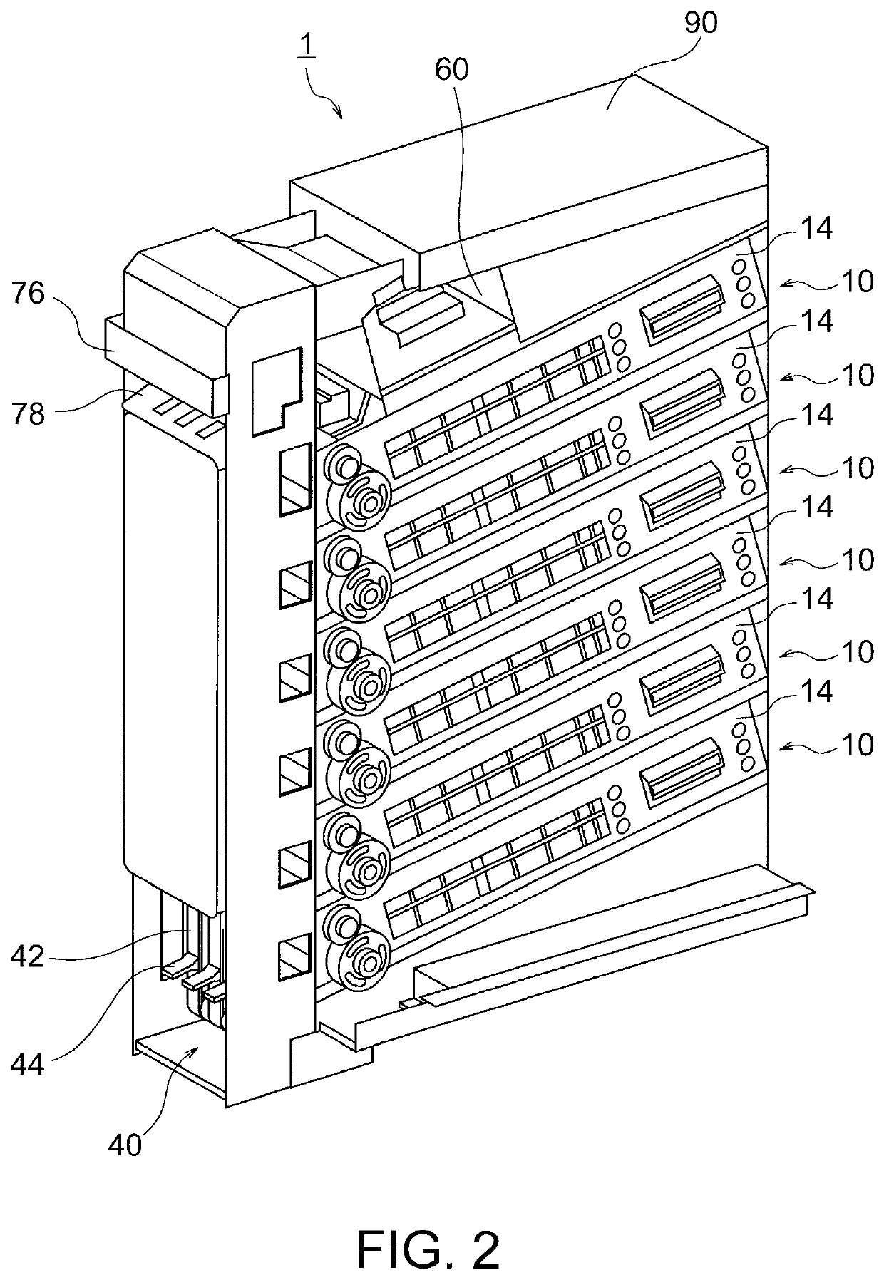 Coin-roll handling device and coin-roll handling method