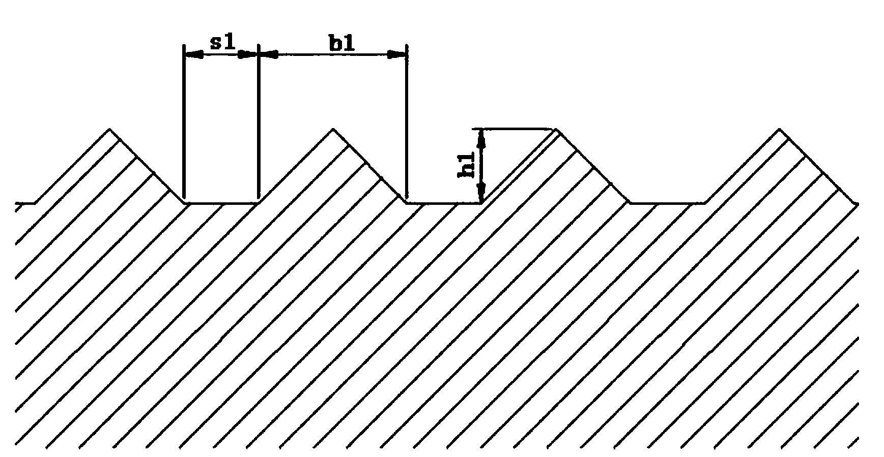 Implanting body with multiple-size surface structure and preparation method thereof