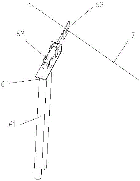 A semi-automatic production device for oyster culture skewers