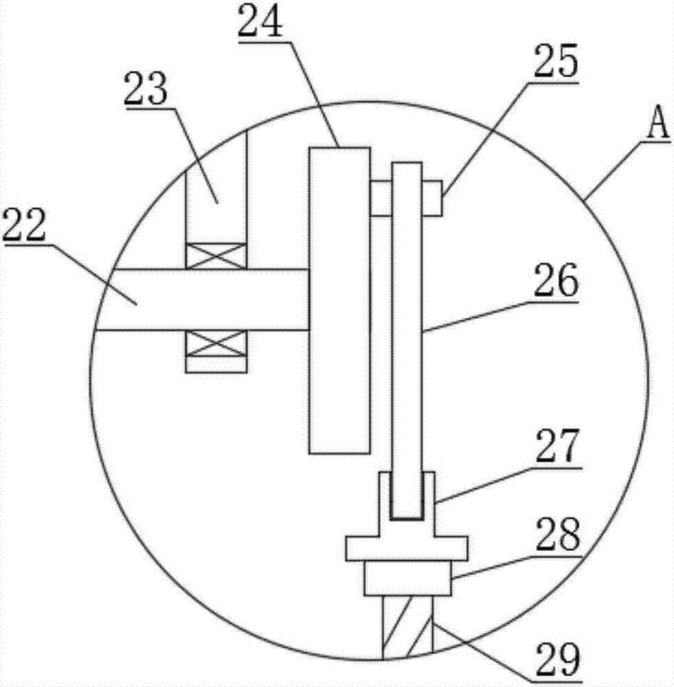 High-efficiency Chinese medicinal material smashing and grinding integrated machine