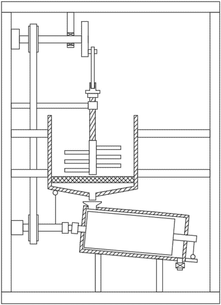 High-efficiency Chinese medicinal material smashing and grinding integrated machine