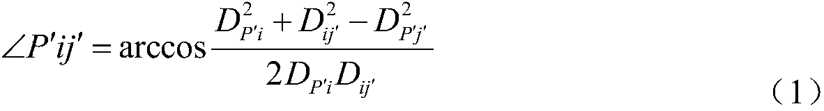 Free station setting method based on overall disc position measurement