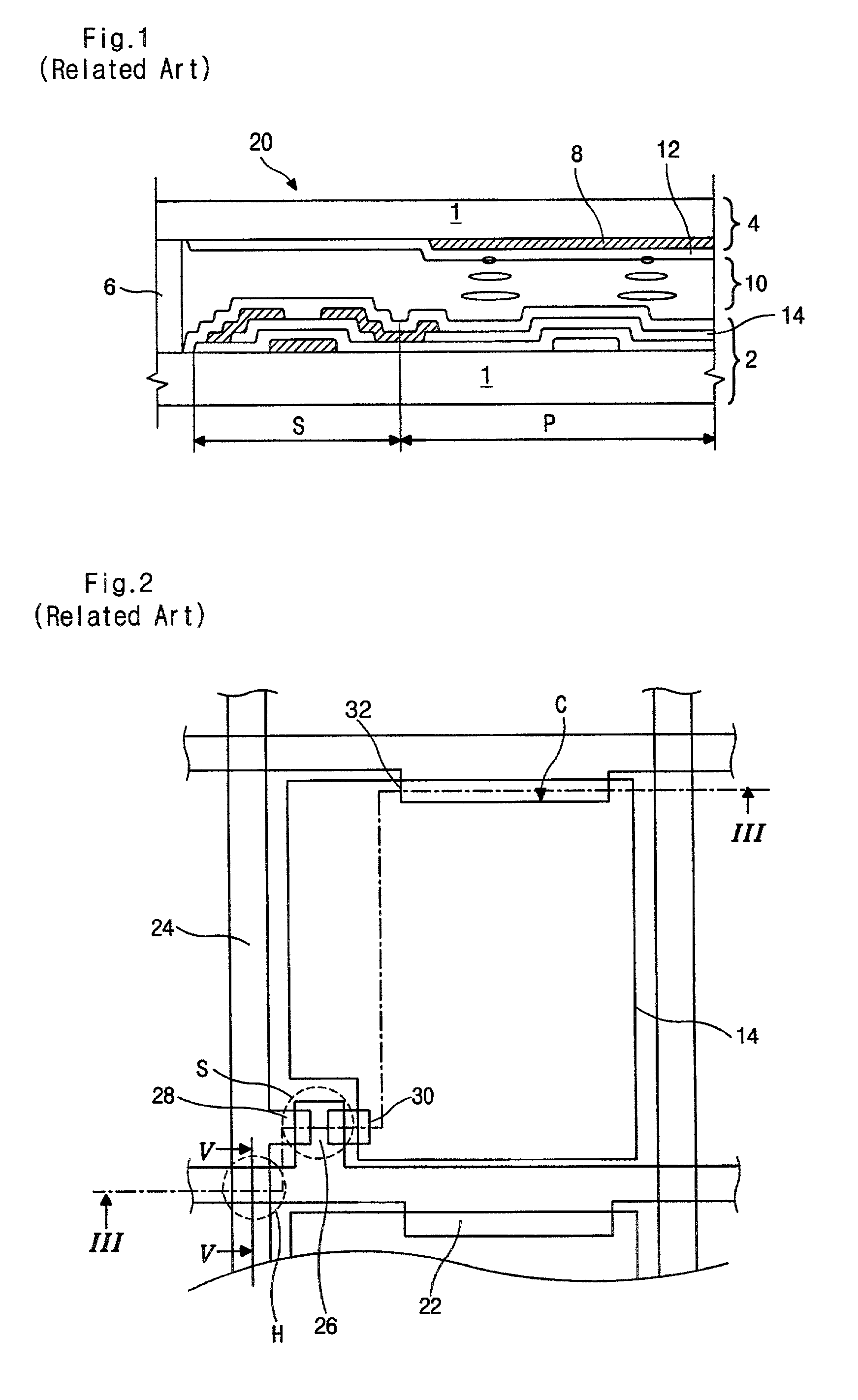 Array substrate for use in LCD device