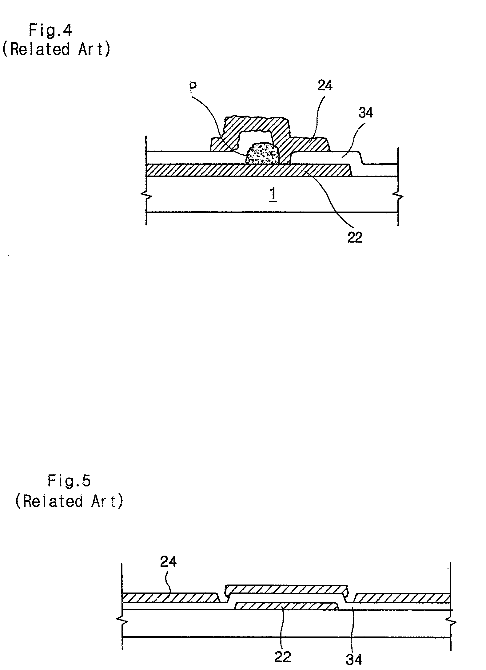 Array substrate for use in LCD device