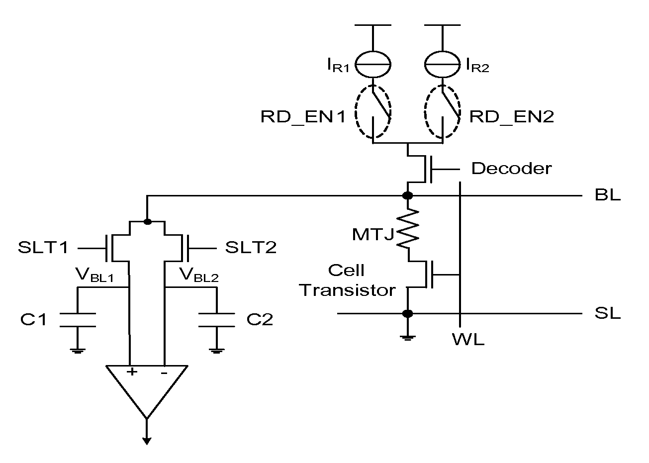 Spin-transfer torque memory self-reference read method