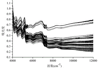 Multi-index rapid detection method for radix astragali