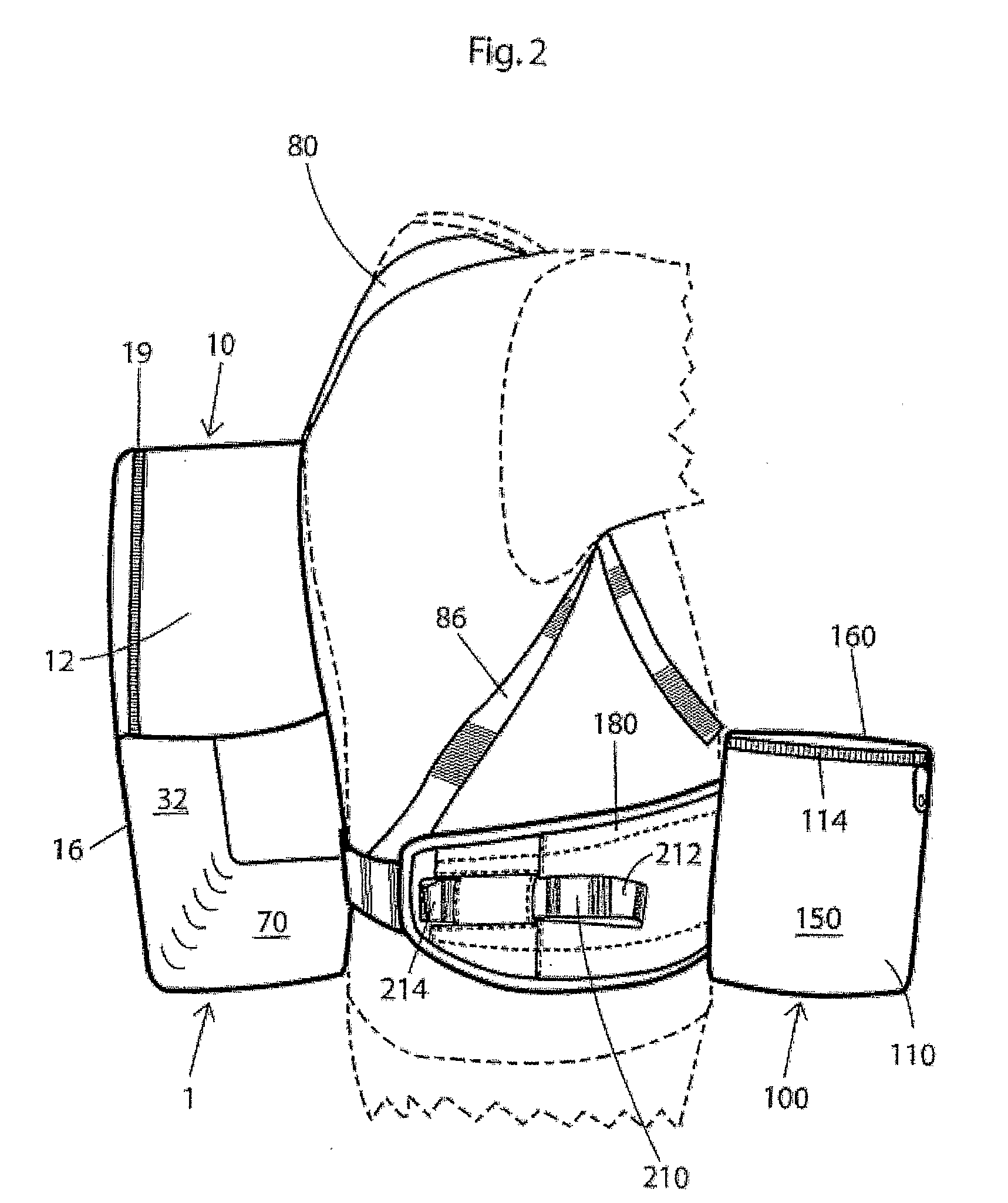 Backpack and Waist Bag Carrying System