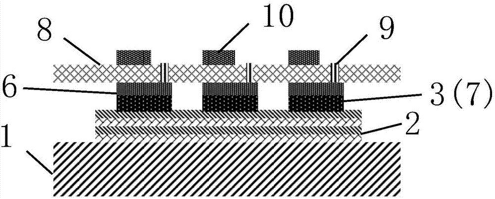 Bulk acoustic resonator based on mono-crystal piezoelectric film and preparation method thereof