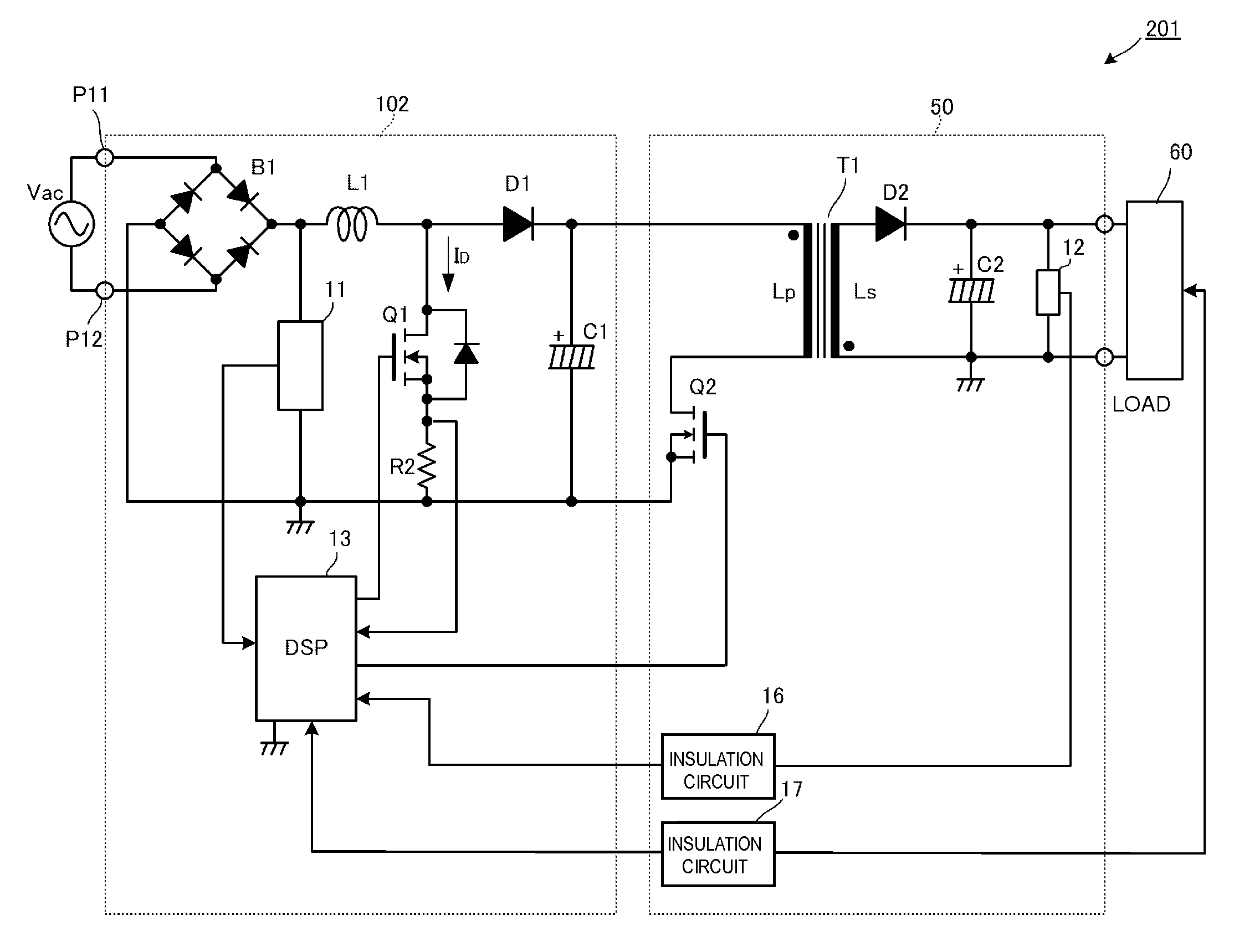 Power factor correction converter