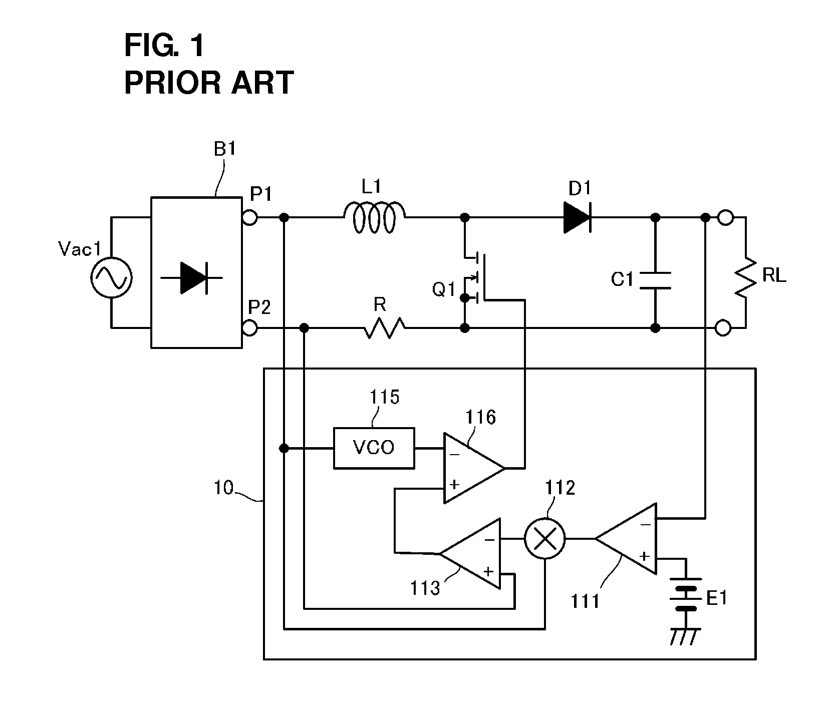 Power factor correction converter