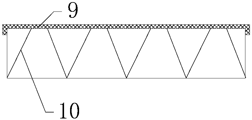 Method for preparing novel engine dust cover plate