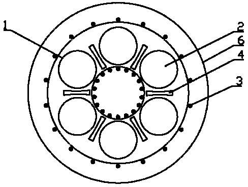 Moving magnet non-contact liquid magnetization method and device