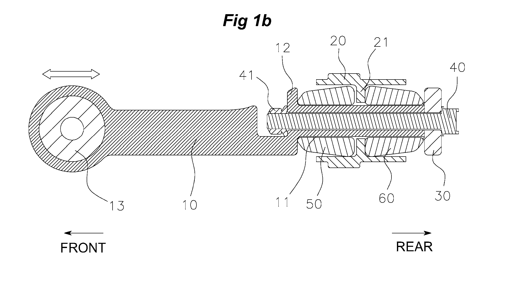 Structure of roll rod for vehicle