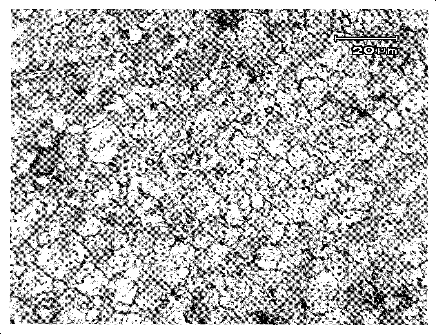 Silicon carbide granule enhancement type tin-silver-zinc compound solder and manufacture method thereof