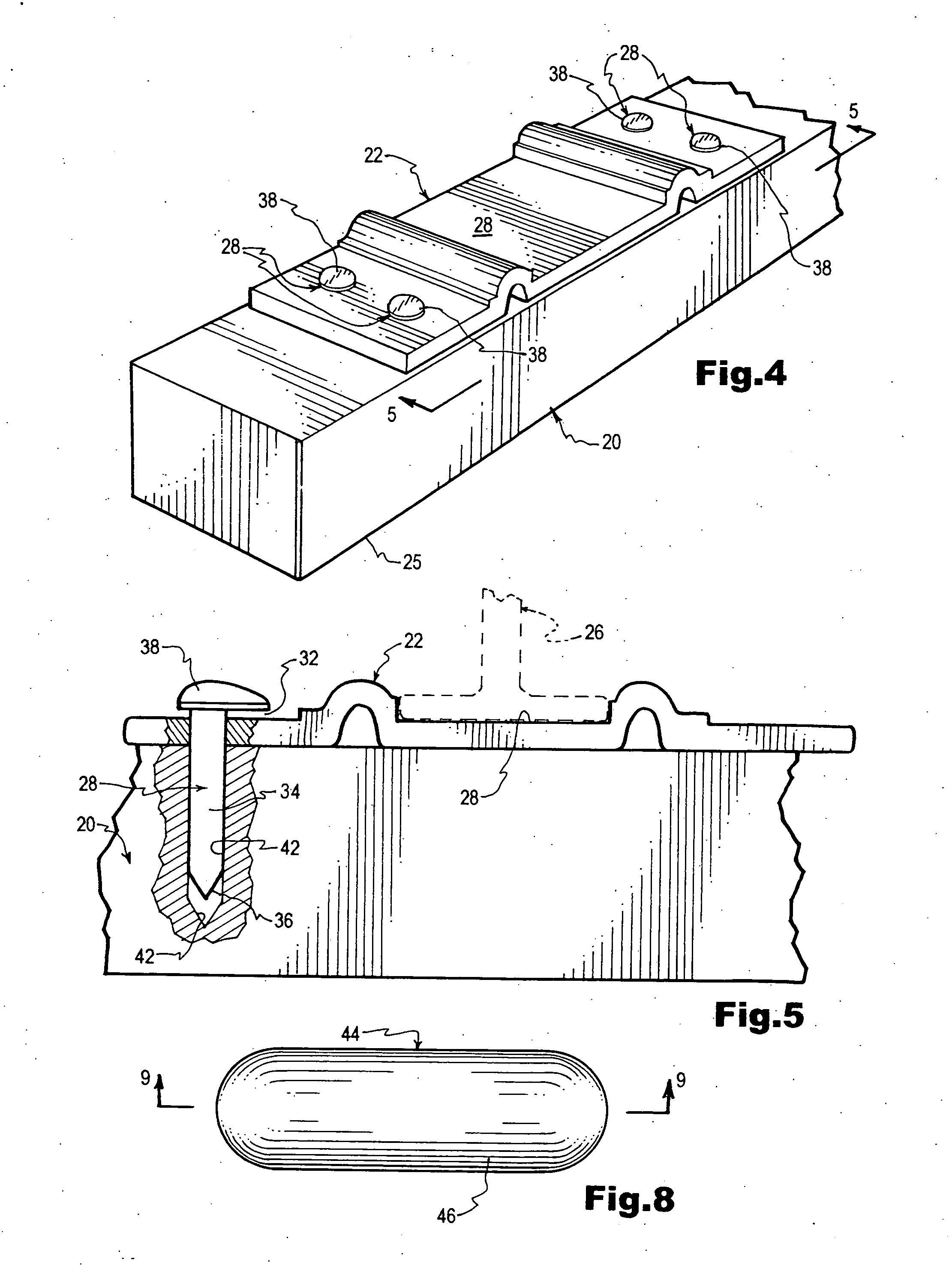 Securing spikes in pre-existing loosened spike cavities in railroad ties