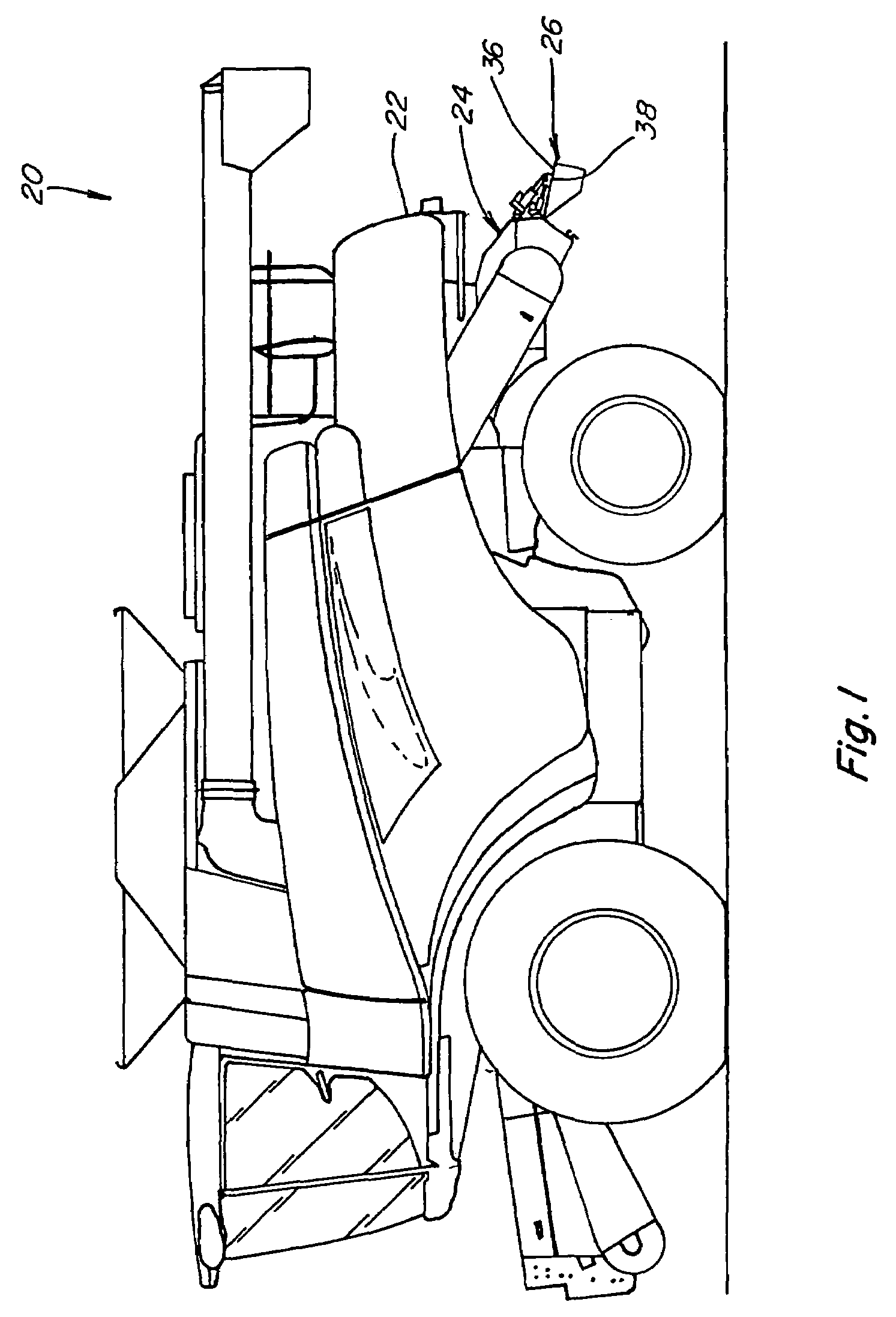 Unitary pivoting spreader apparatus