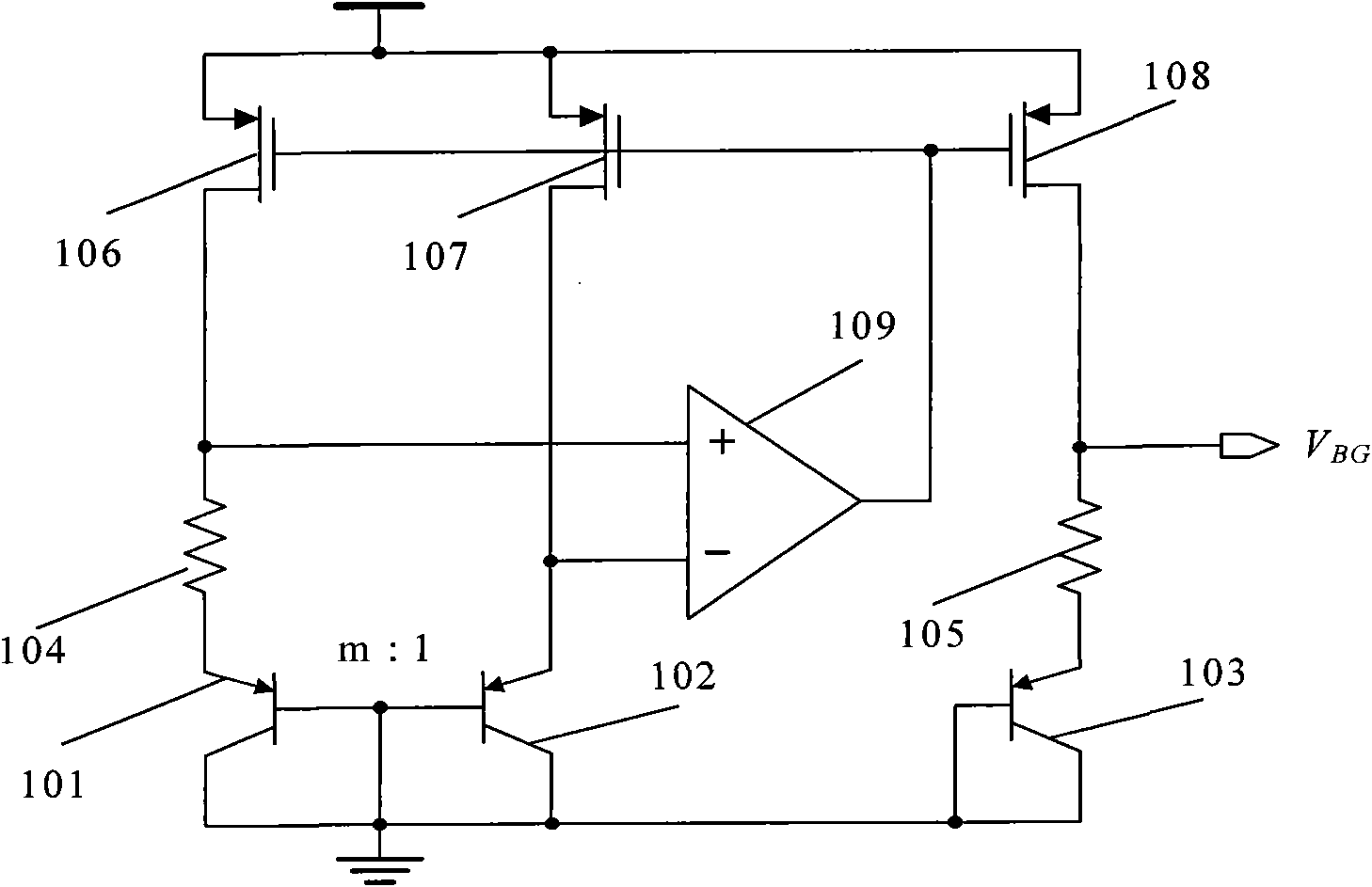 General band gap reference starting circuit