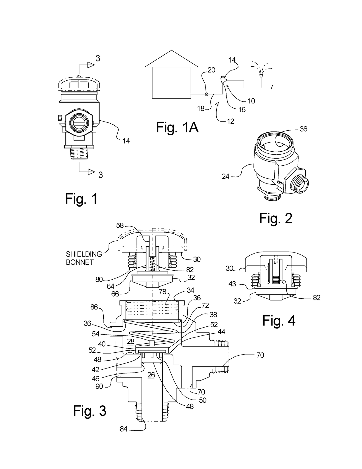 Anti-siphon valve with freeze protection