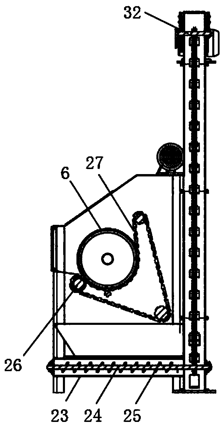 Peeling equipment for soybean processing and working method thereof