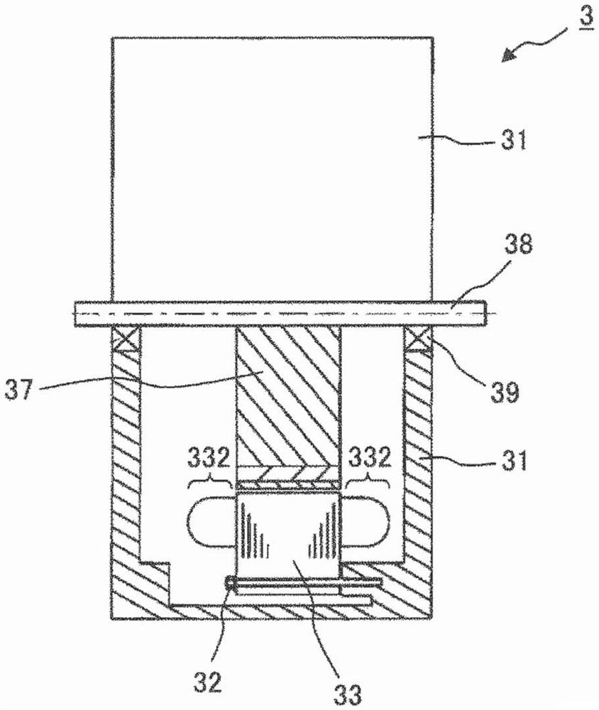 Rotary electric machine stator and rotary electric machine provided with same