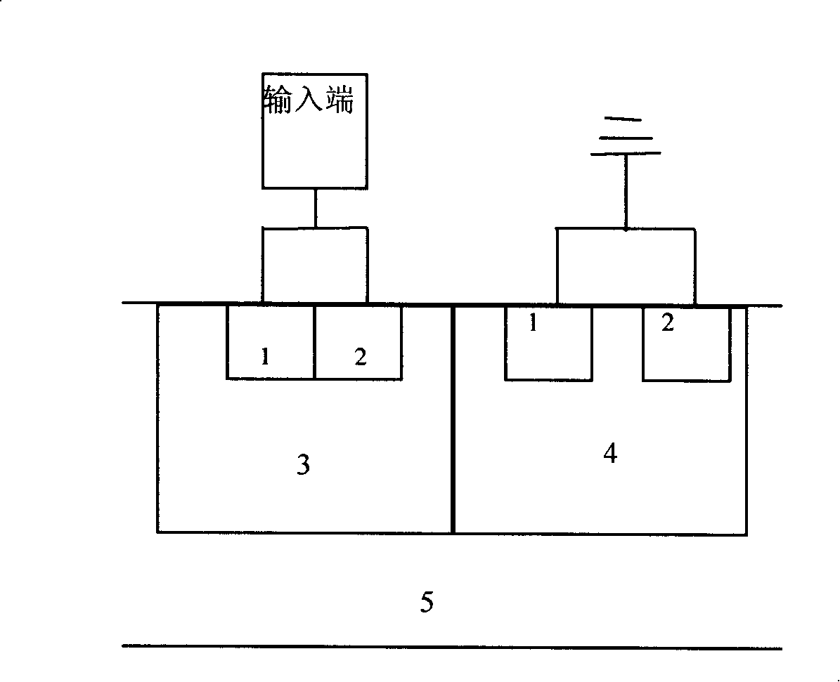 SCR electrostatic protection device and method of manufacture