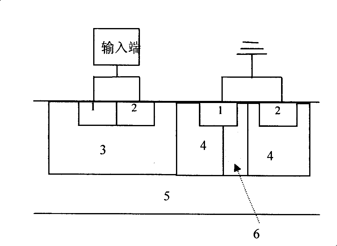 SCR electrostatic protection device and method of manufacture