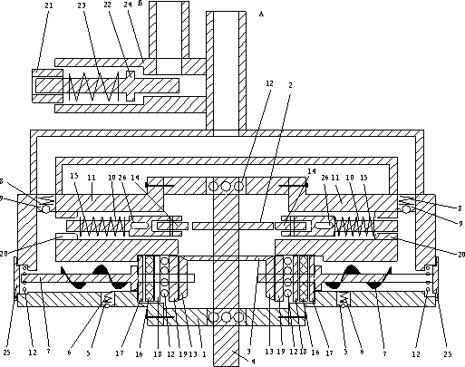 Spiral rod oil distribution energy storage plunger pump