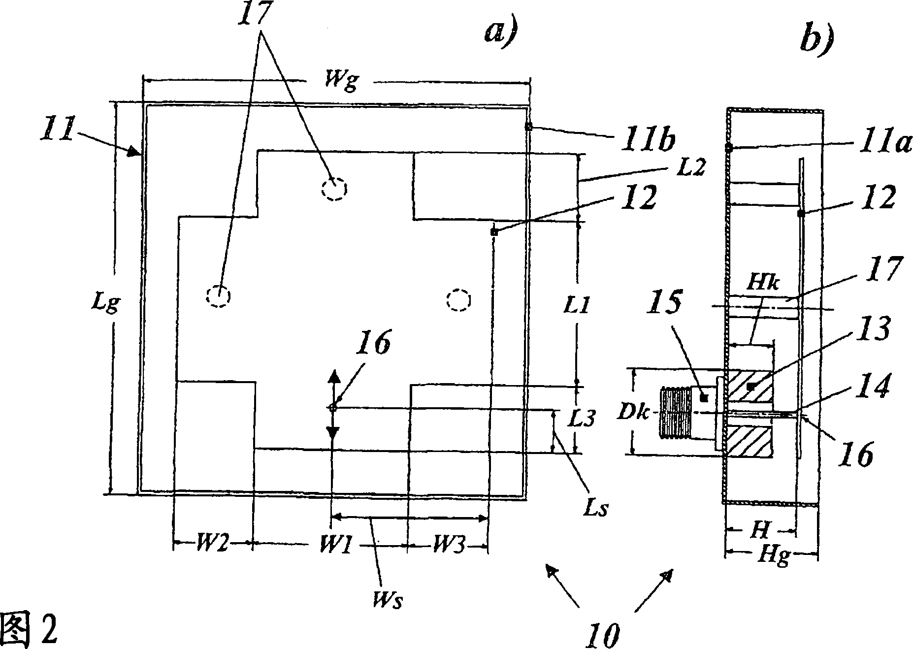 Broadband patch antenna