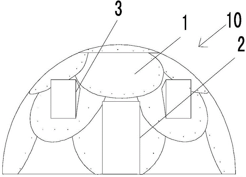 Hemispherical mobile house