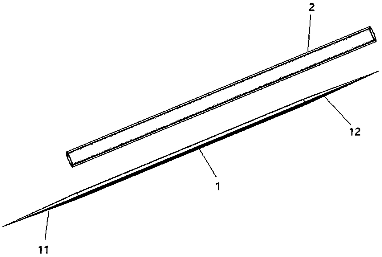 Brain deep stimulation device combining high-frequency electromagnetic waves and electric pulses