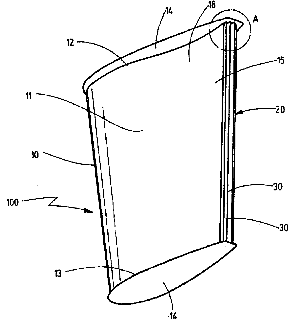 Hydrofoil for water-borne vessels