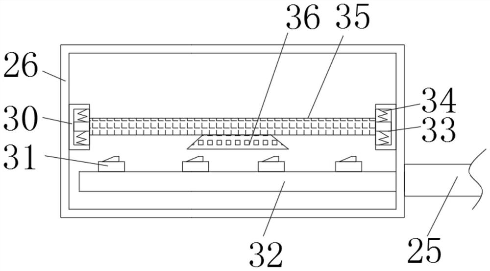 Efficient impurity removal device for medium-frequency induction smelting furnace