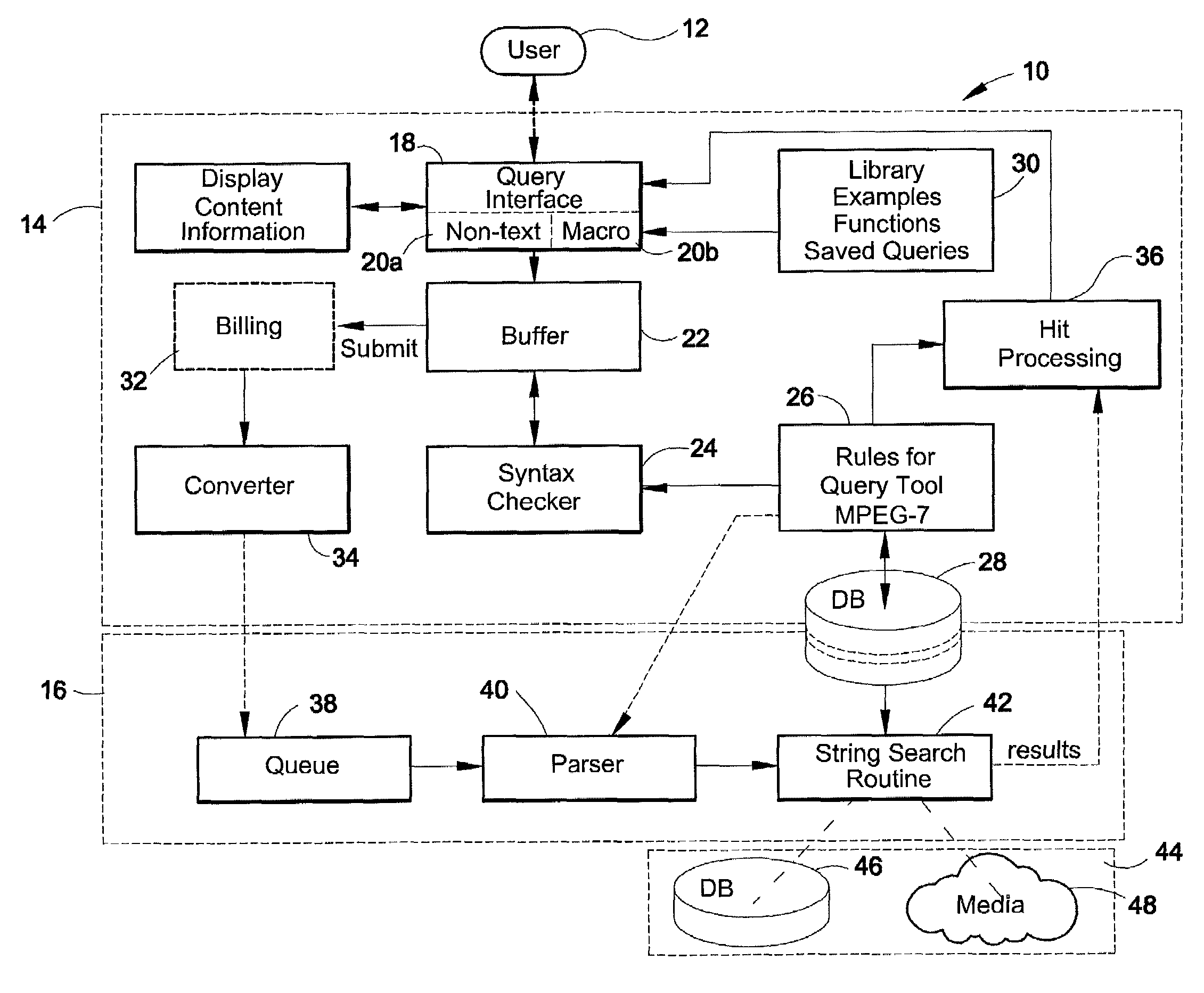 Method and system for utilizing embedded MPEG-7 content descriptions