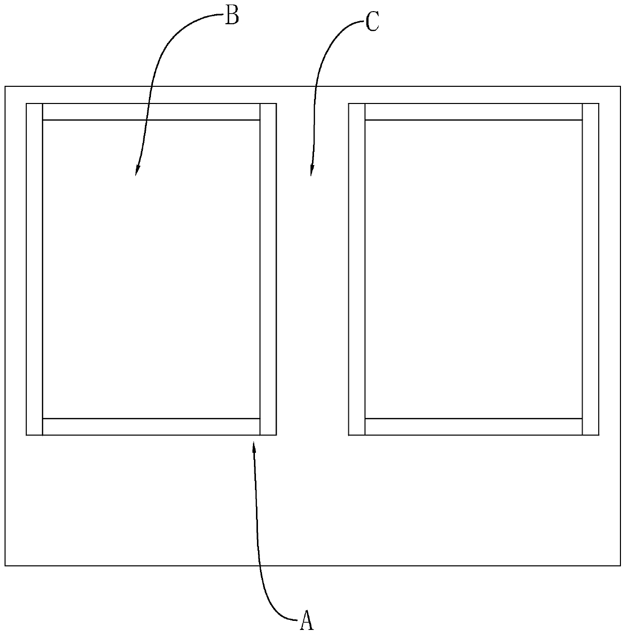 Construction method of large-area terrace