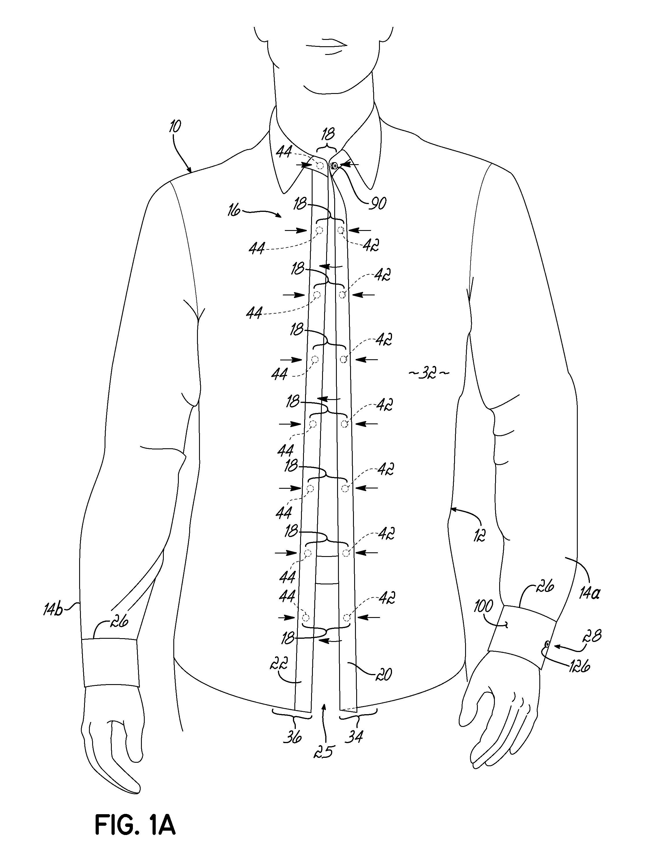 Article of Clothing Having Magnetic Fastening Assemblies