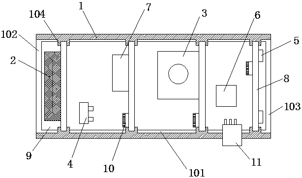 An air quality detector