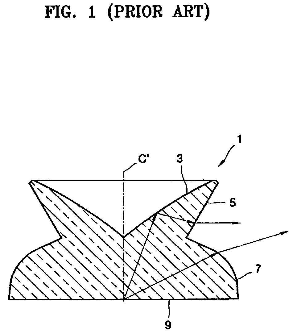 Side light-emitting device, backlight unit having the side light-emitting device, and liquid crystal display apparatus employing the backlight unit