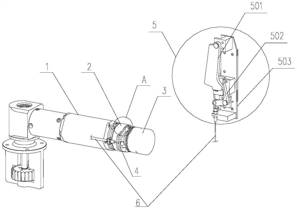 Platform door drive unit