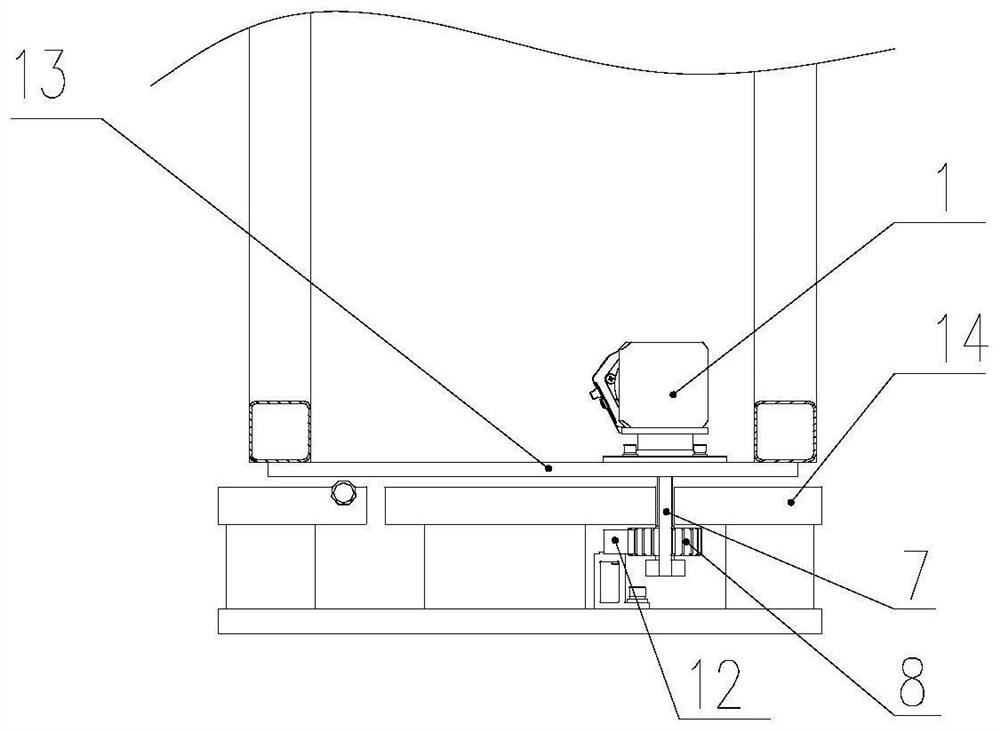 Platform door drive unit