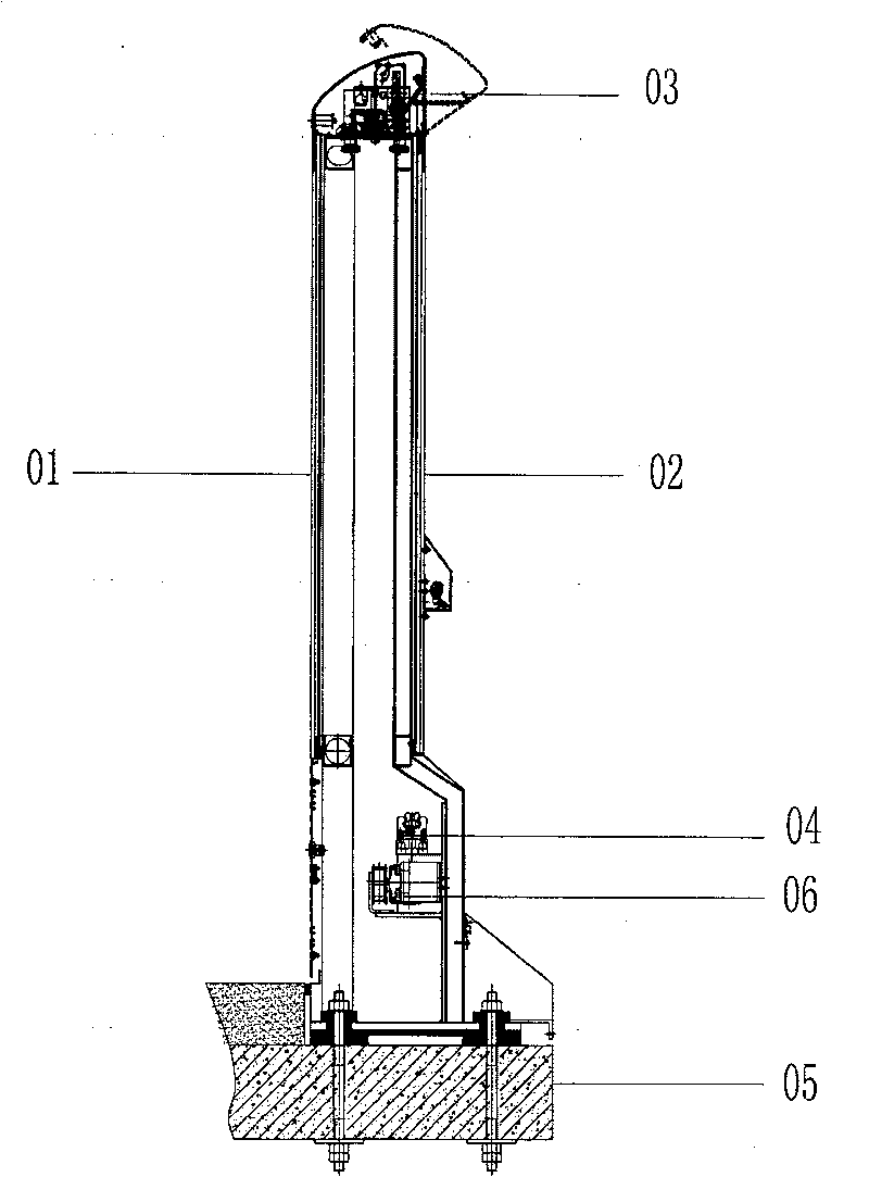 Mounting structure for fix driving door glass panel and mounting method thereof