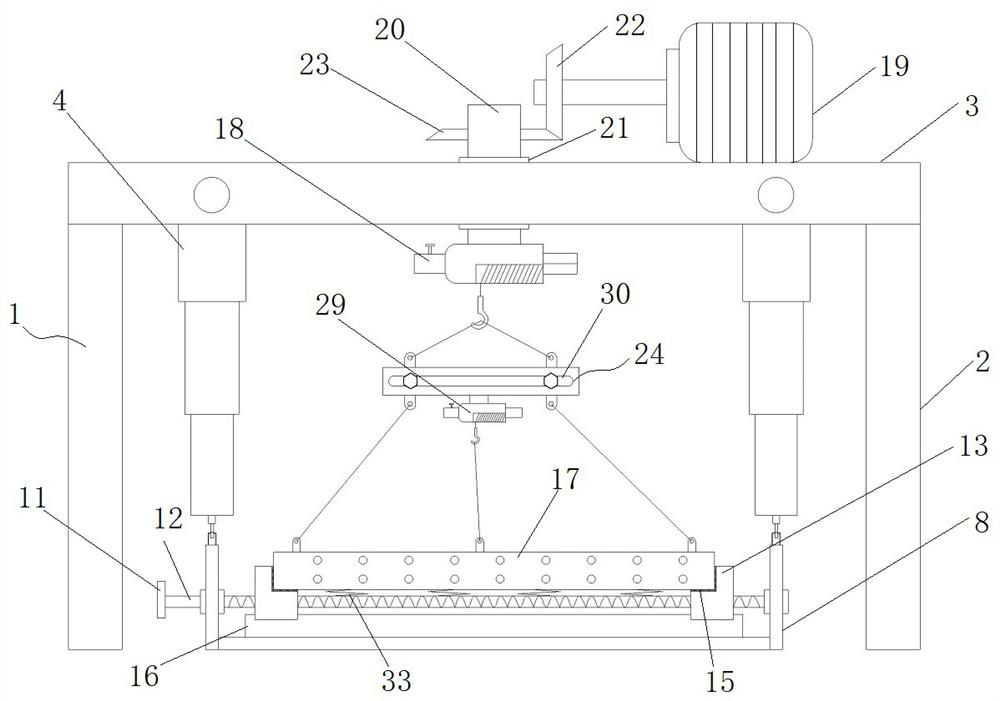 Hoisting device for fabricated building prefabricated parts