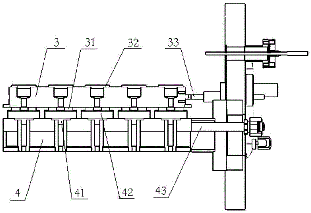 Material volatility test device in ultra-high vacuum thermal environment