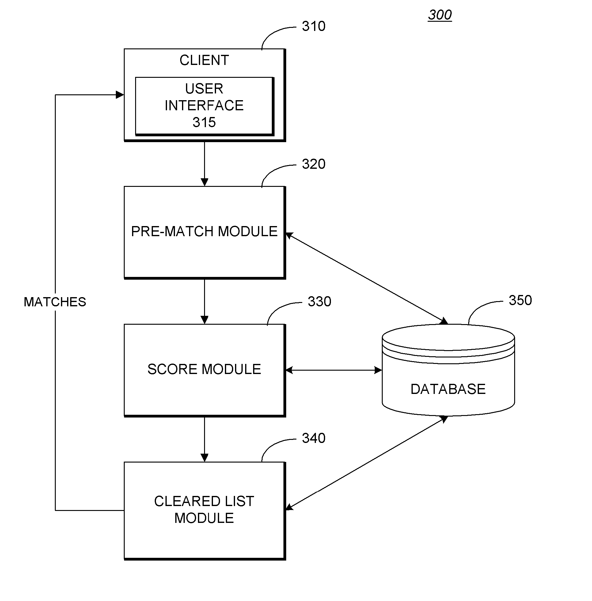 System and methodology for name searches