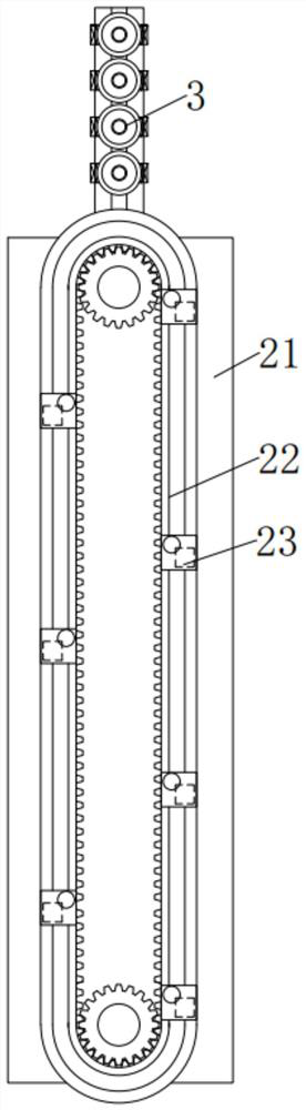 Spindle stacking gantry automatic production line and working method thereof