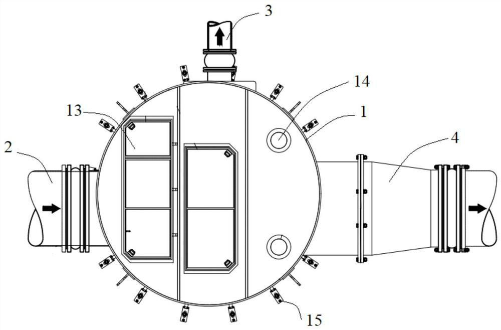 Integrated automatic intercepting well and intercepting method