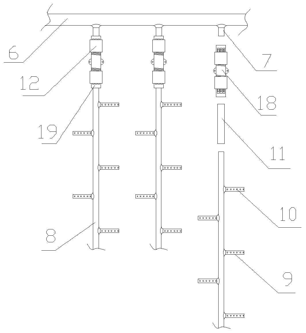 Slope water and soil conservation structure for ecological landscape restoration and construction method thereof