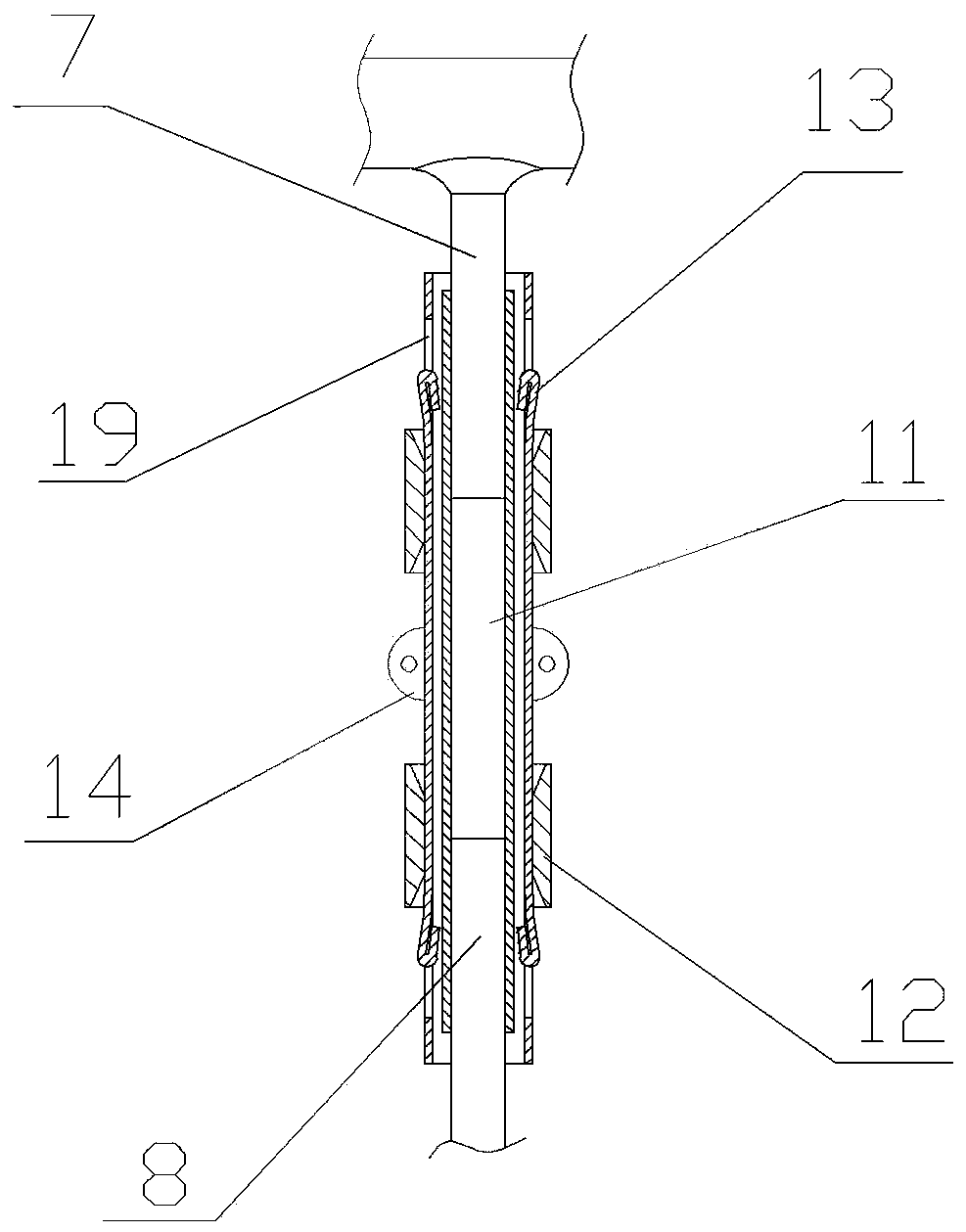 Slope water and soil conservation structure for ecological landscape restoration and construction method thereof