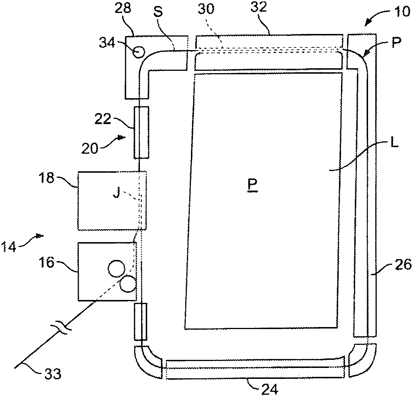 Strap joint rotator with pivoting linkage and pinch wheel