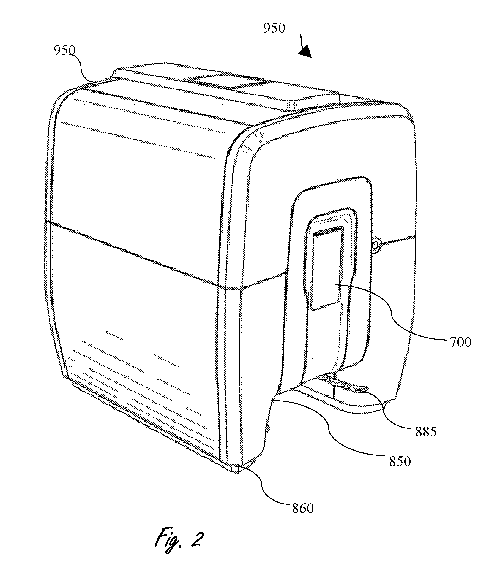 Mrd assembly of scanner and cart